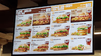 Burger King à Venice menu