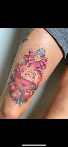 Explore dolly parton tattoo ideas, creative tattoo ideas in Warren, available at Eclectic Body Art & Healing Studio