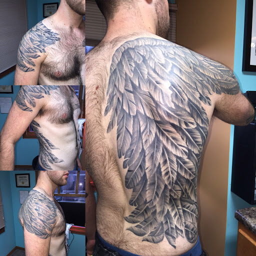 Explore tattoo ideas for neck, creative tattoo ideas in Saint Paul, available at Aloha Art Collective Tattoo