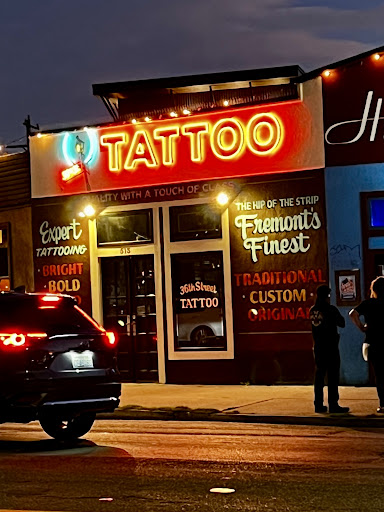 Explore barney tattoo ideas, creative tattoo ideas in Seattle, available at 36th Street Tattoo