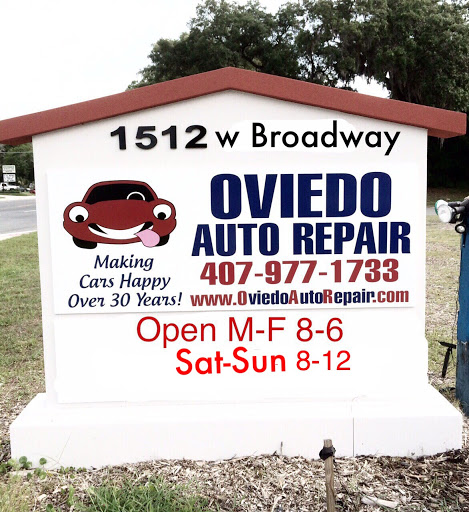 Auto Repair Shop «Oviedo Auto Repair», reviews and photos, 1512 W Broadway St, Oviedo, FL 32765, USA