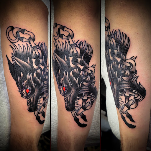 Explore push tattoo ideas, creative tattoo ideas in Burlington, available at Valkyrie Tattoo LLC
