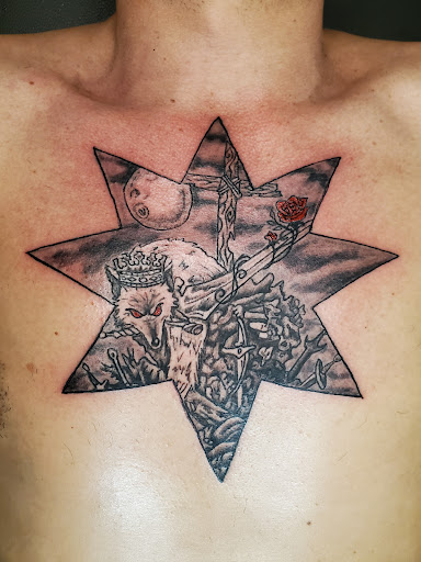 Explore tattoo ideas for a name, creative tattoo ideas in Inverness, available at The Perfect Spot Tattoos