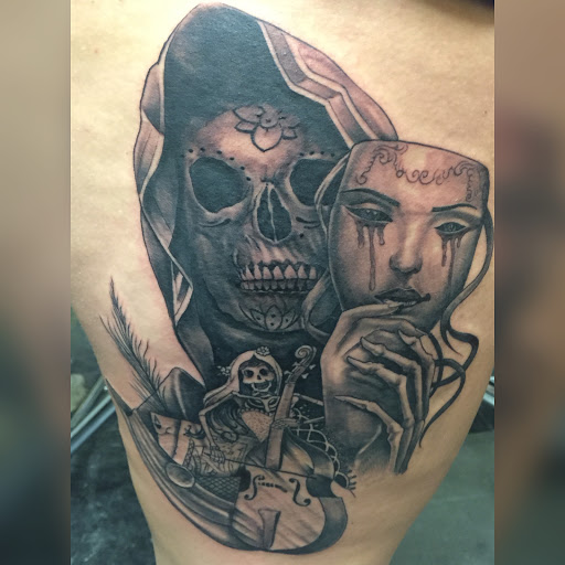 Explore renaissance tattoo ideas, creative tattoo ideas in Savannah, available at Tatlyfe Studios