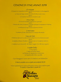 Trattoria Biancospino à Trento menu