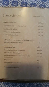Mesnerwirt St. Johann à Siegsdorf menu