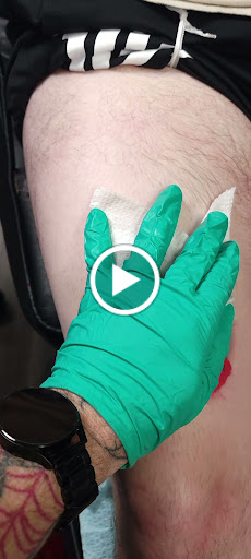 Explore dog grooming tattoo ideas, creative tattoo ideas in Largo, available at Alchemy Tattoos and Body Piercings