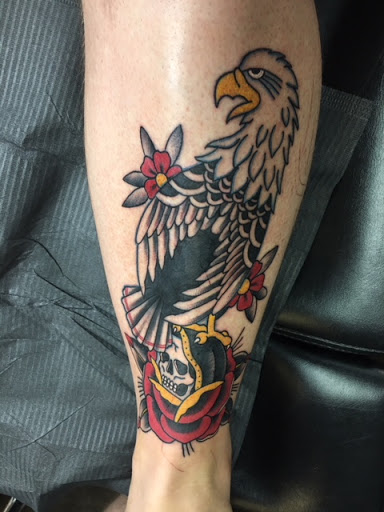 Explore church tattoo ideas, creative tattoo ideas in Arlington, available at Urbans Tattoo & Piercing Studio