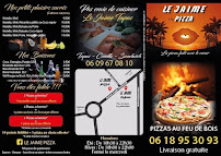Menu / carte de LE JAIME PIZZA à La Ciotat