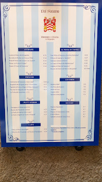 Menu du Sea Imperial Fish Club & Paelleria con Pizza à Laigueglia