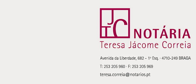 Comentários e avaliações sobre o Cartório Notarial de Braga da Notária Teresa Jácome Correia