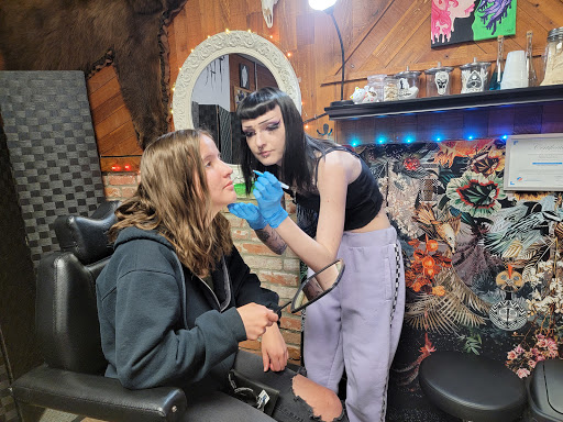 Explore women's hand tattoo ideas, creative tattoo ideas in Coeur D Alene, available at Jojos Tattoo & Body Piercing