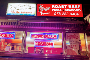 Kings Famous Roast Beef Pizza & Seafood image