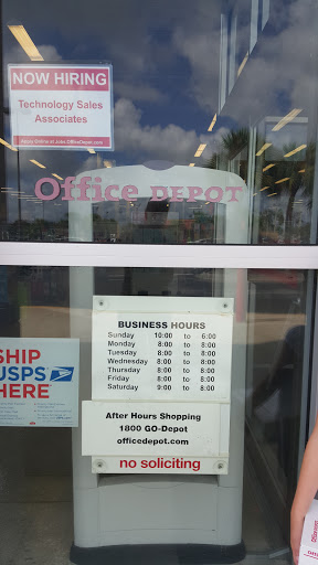 Office Supply Store «Office Depot», reviews and photos, 820 Palm Bay Rd NE #101, Palm Bay, FL 32905, USA