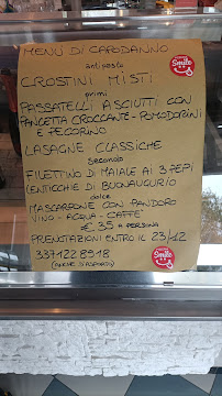 Menu du Pizzeria Smile à Forli