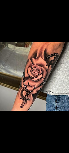 Explore punk rock tattoo ideas, creative tattoo ideas in Phoenix, available at GreyWash Ink Tattoo