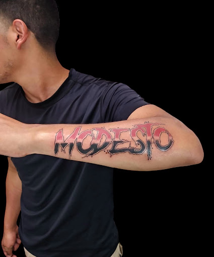 Explore four leaf clover tattoo ideas, creative tattoo ideas in Modesto, available at Elaborate Tattoos