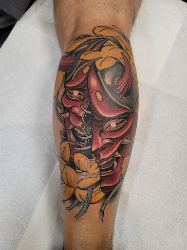 Explore pizza tattoo ideas, creative tattoo ideas in Orem, available at Hearts and Hands Tattoo and Piercing