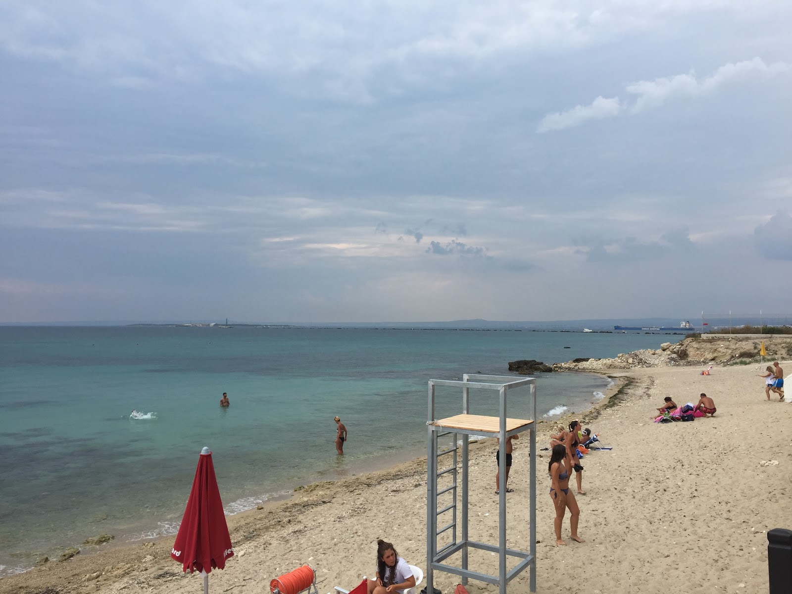 Foto av Spiaggia Sottufficiali strandortområde