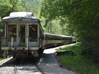 Train Stop, New Tygart Flyer, Durbin & Greenbrier Valley Railroad