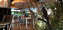 Atmosphère du Restaurant Les Terrasses du mini golf à Luc-sur-Mer - n°9
