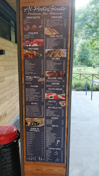 Al Posto Giusto à Bagno di Romagna menu