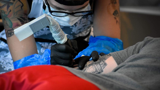 Explore groin tattoo ideas, creative tattoo ideas in Chapel Hill, available at Golden Falcon Tattoo and Piercing