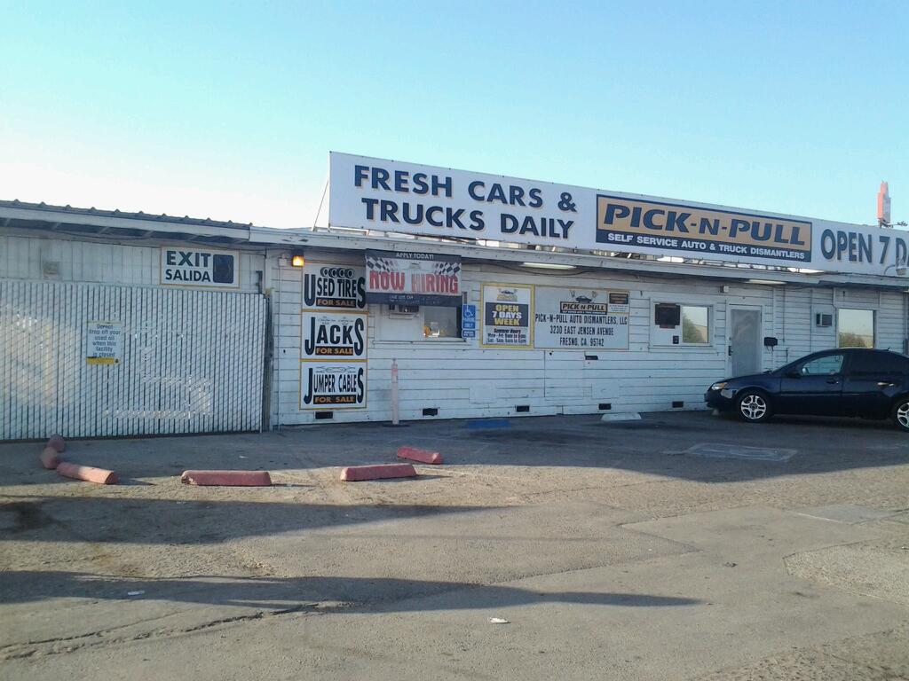 Used auto parts store In Fresno CA 