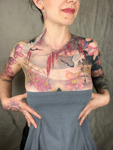 Explore dissociation tattoo ideas, creative tattoo ideas in Tarzana, available at Patch Tattoo Therapy