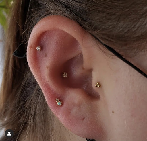 Explore tattoo ideas for initials, creative tattoo ideas in Edison, available at Black Moon Piercing