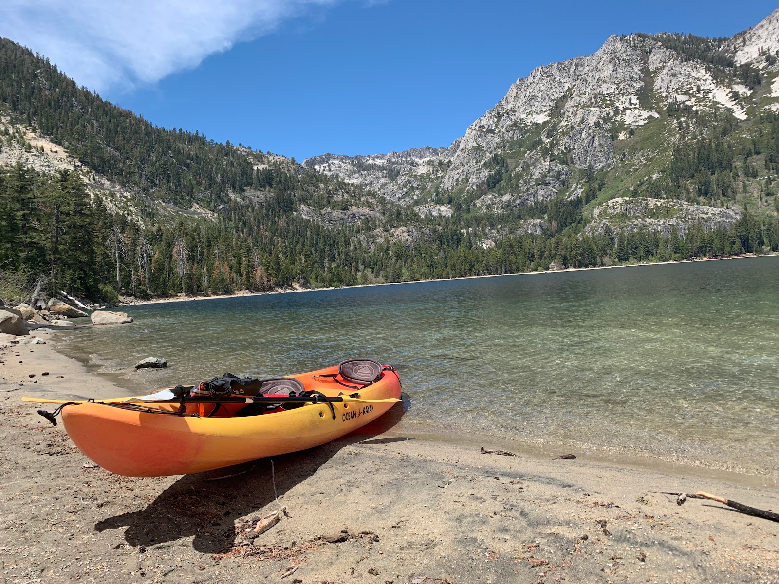Kayak Tahoe Beach'in fotoğrafı vahşi alan