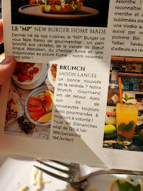 Restaurant Le Marque Page à Marcq-en-Barœul (le menu)