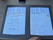 Restaurant allemand Konzil à Konstanz (le menu)