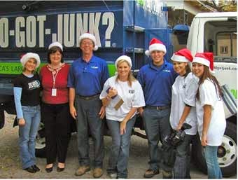 Garbage Collection Service «1-800-GOT-JUNK? San Antonio», reviews and photos