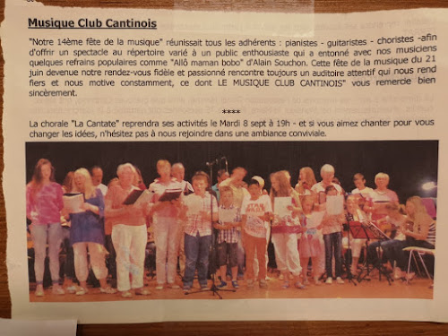 Musique Club Cantinois à Cantin