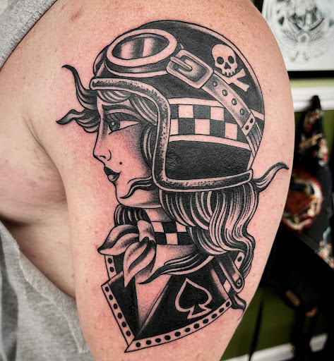 Explore texas flag tattoo ideas, creative tattoo ideas in Twentynine Palms, available at Hilltop Tattoo Company