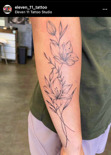 Explore tattoo ideas for men forearm, creative tattoo ideas in Navarre, available at Eleven 11 Tattoo Studio