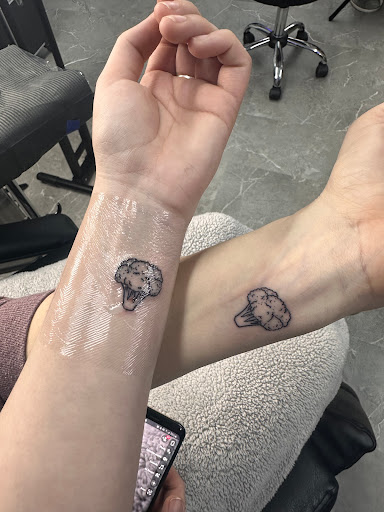 Explore leg tattoo ideas for men, creative tattoo ideas in Puyallup, available at The Bull & Lamb Tattoo