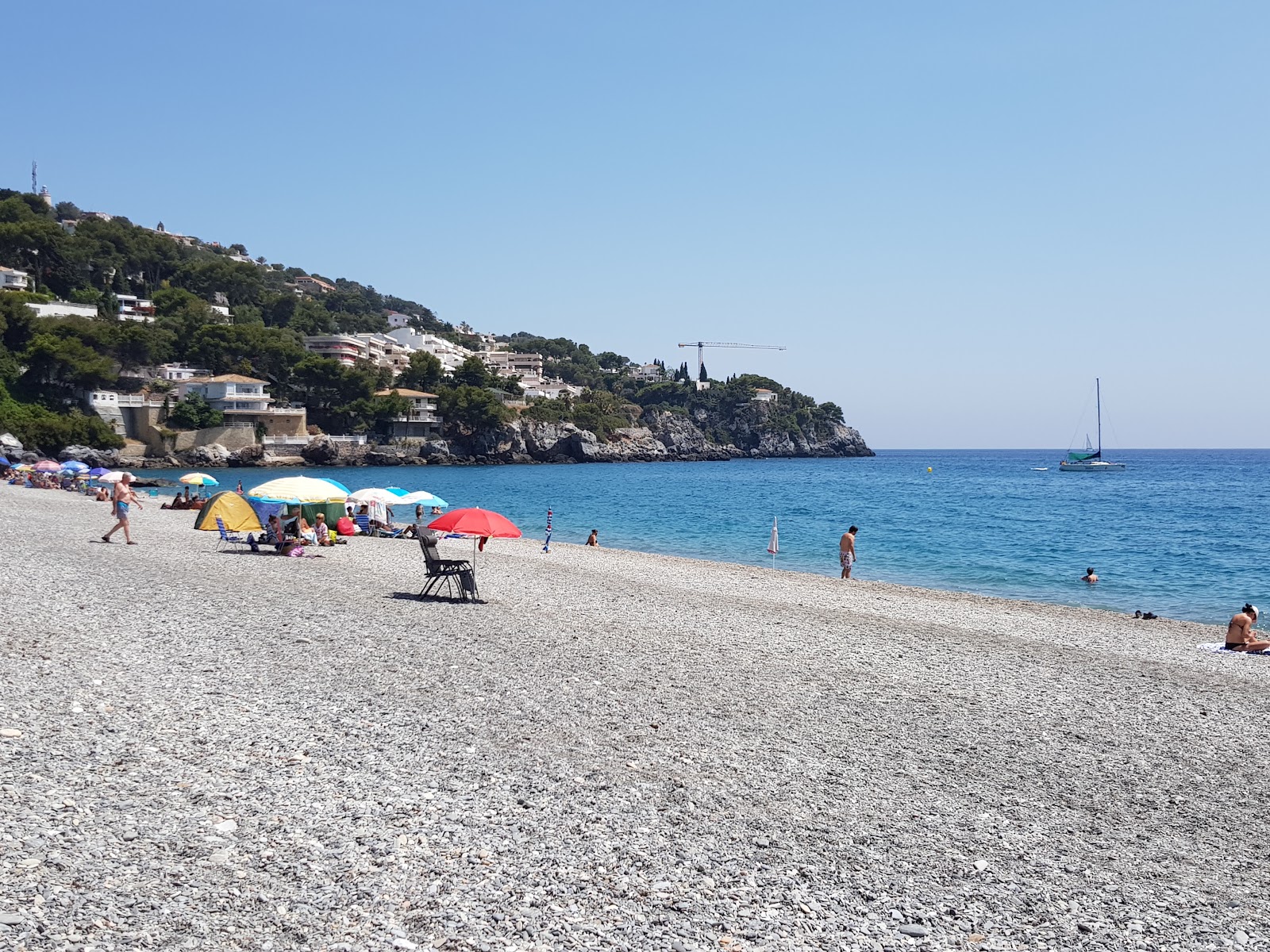 Foto af Herradura Strand med høj niveau af renlighed