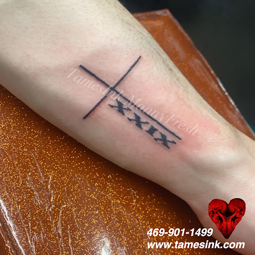 Explore live tattoo ideas, creative tattoo ideas in Dallas, available at Tames Ink MF Tattoo and Piercing