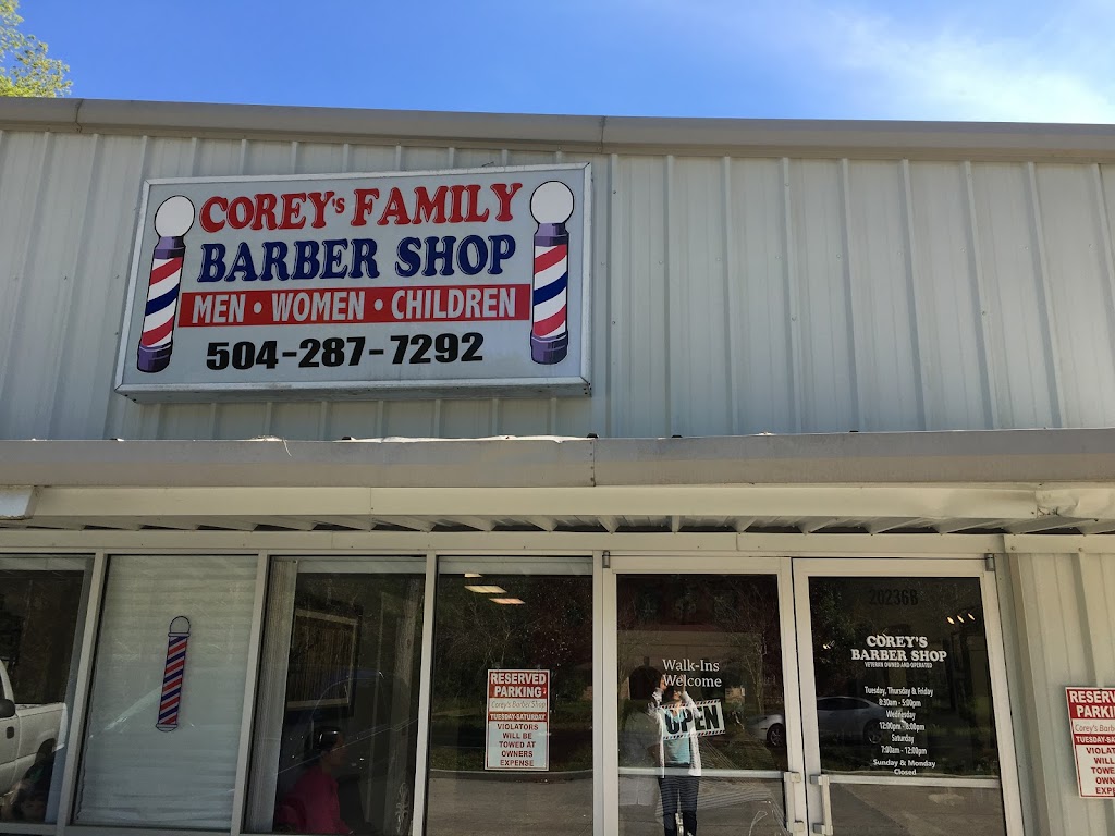 Corey's Family Barber Shop 70433
