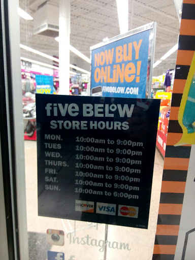 Variety Store «Five Below», reviews and photos, 120 S 32nd St, Camp Hill, PA 17011, USA