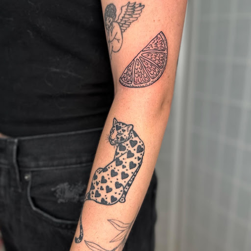 Explore upper back tattoo cover up ideas, creative tattoo ideas in Bellefonte, available at Juniper Studio