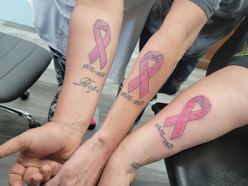 Explore name tattoo ideas for women, creative tattoo ideas in Rock Springs, available at Skin City Ink & Steel