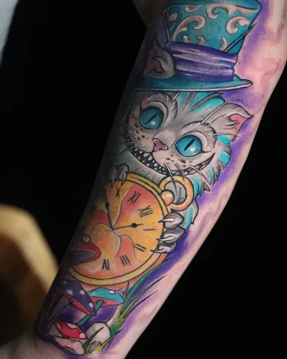 Explore face tattoo ideas, creative tattoo ideas in Homosassa, available at Citrus Tattoos