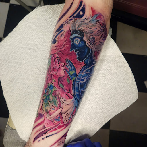 Explore back tattoos ideas, creative tattoo ideas in Augusta, available at Mr. Tattoo