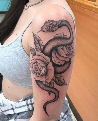 Explore memorial tattoo sleeve ideas, creative tattoo ideas in Everett, available at Sunken Ship Tattoos