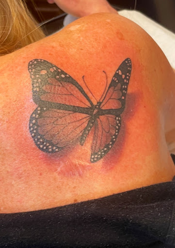 Explore chest tattoos ideas, creative tattoo ideas in Oceanside, available at The Arcade Oceanside Tattoo