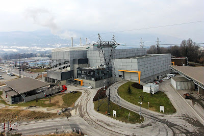 Usine d'incinération des ordures ménagères -UIOM à Chambéry