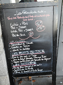Restaurant CASERN à Dinan (le menu)